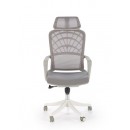 Кресло компьютерное HALMAR VESUVIO 2 серый/белый